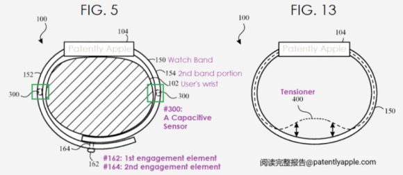 Apple Watch band patent_1