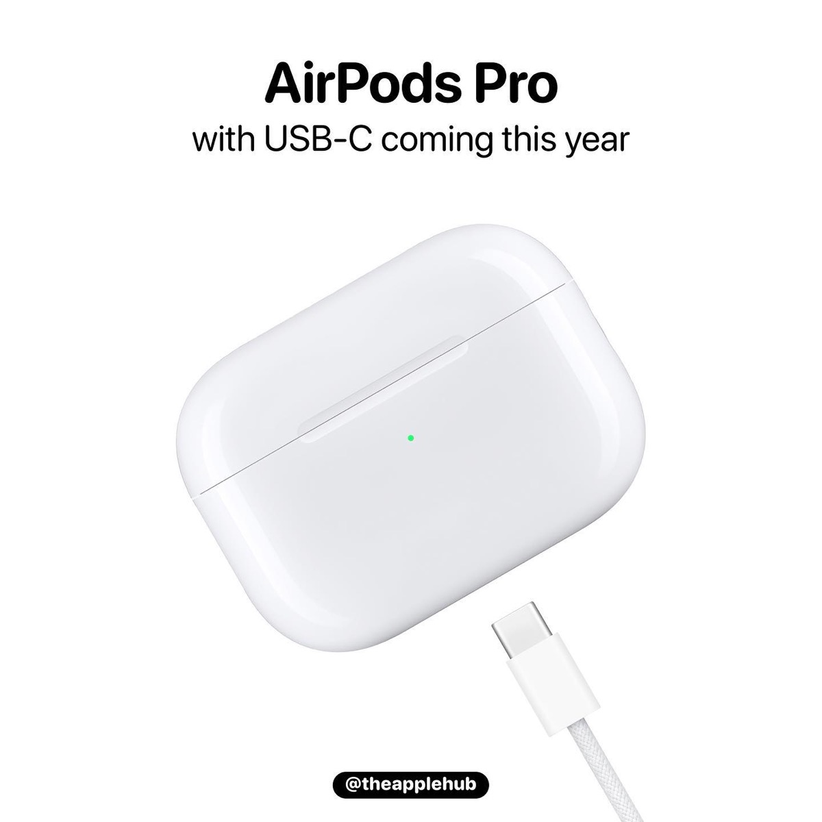 AirPods Pro（第2世代）用USB-C充電ケースが年内発売か〜他のモデルは