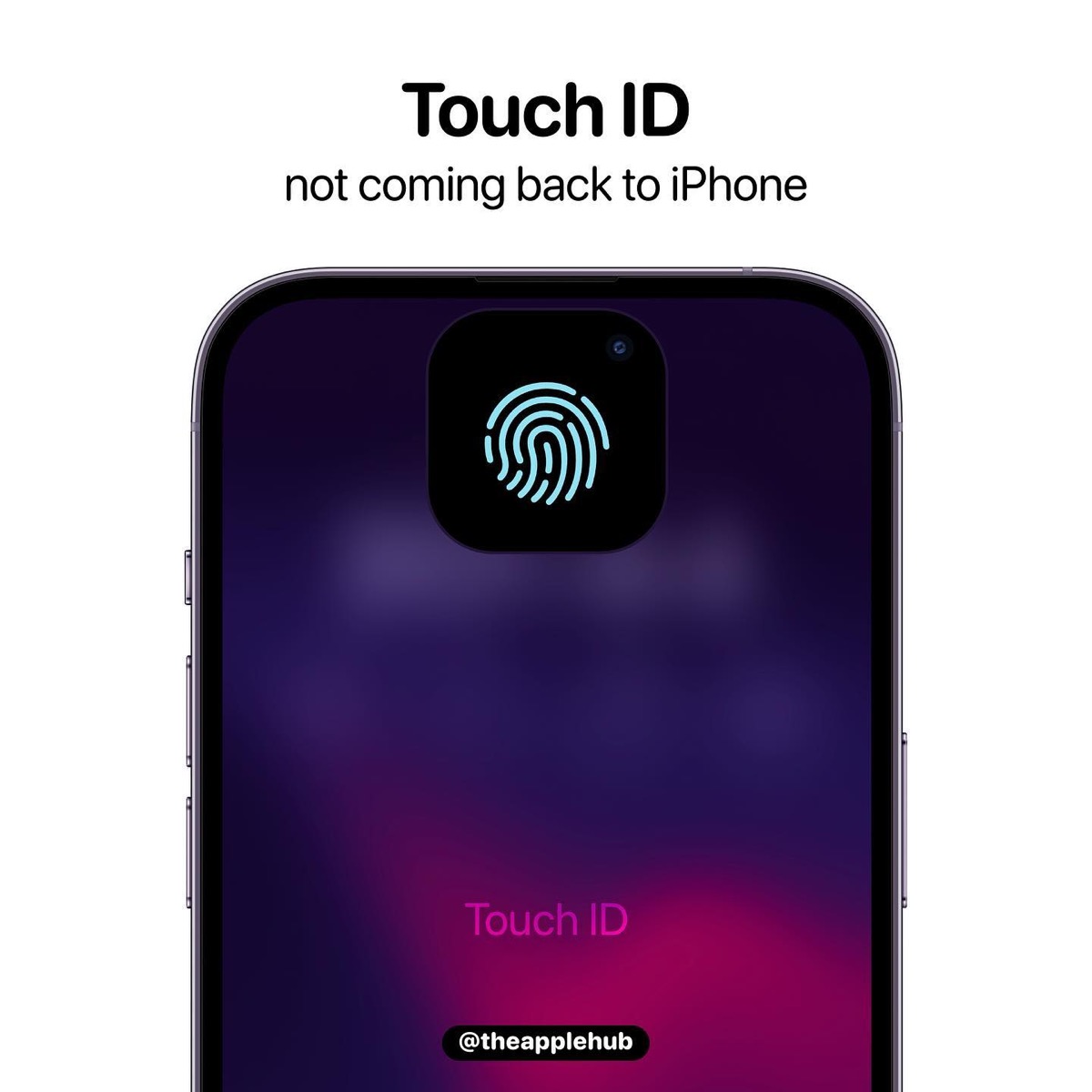 iPhone Touch ID AH