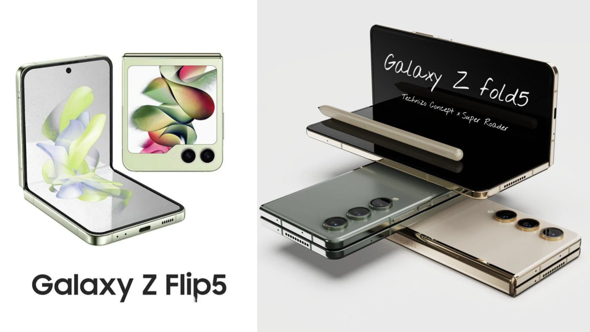 Galaxy Z Flip5とFold5の標準カラーと限定カラーが予想 - iPhone