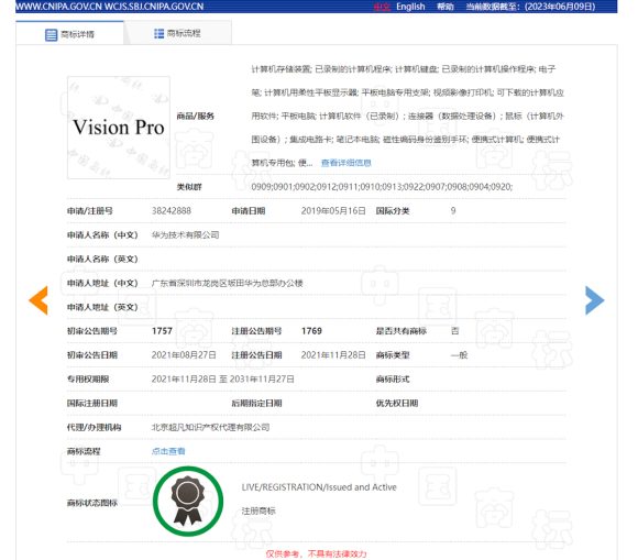 Huawei 「Vision Pro」GizmoChina
