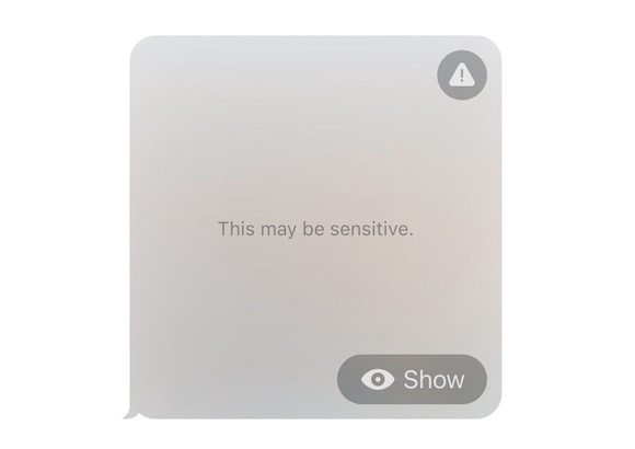 Apple iOS17 プレビュー センシティブな画像