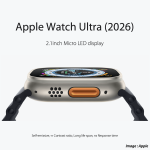 Apple Watch micro LED