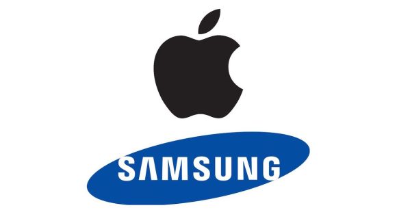 Apple Samsung ロゴ