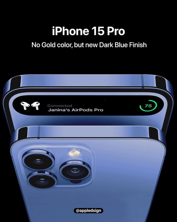 iPhone15 Pro Blue AD