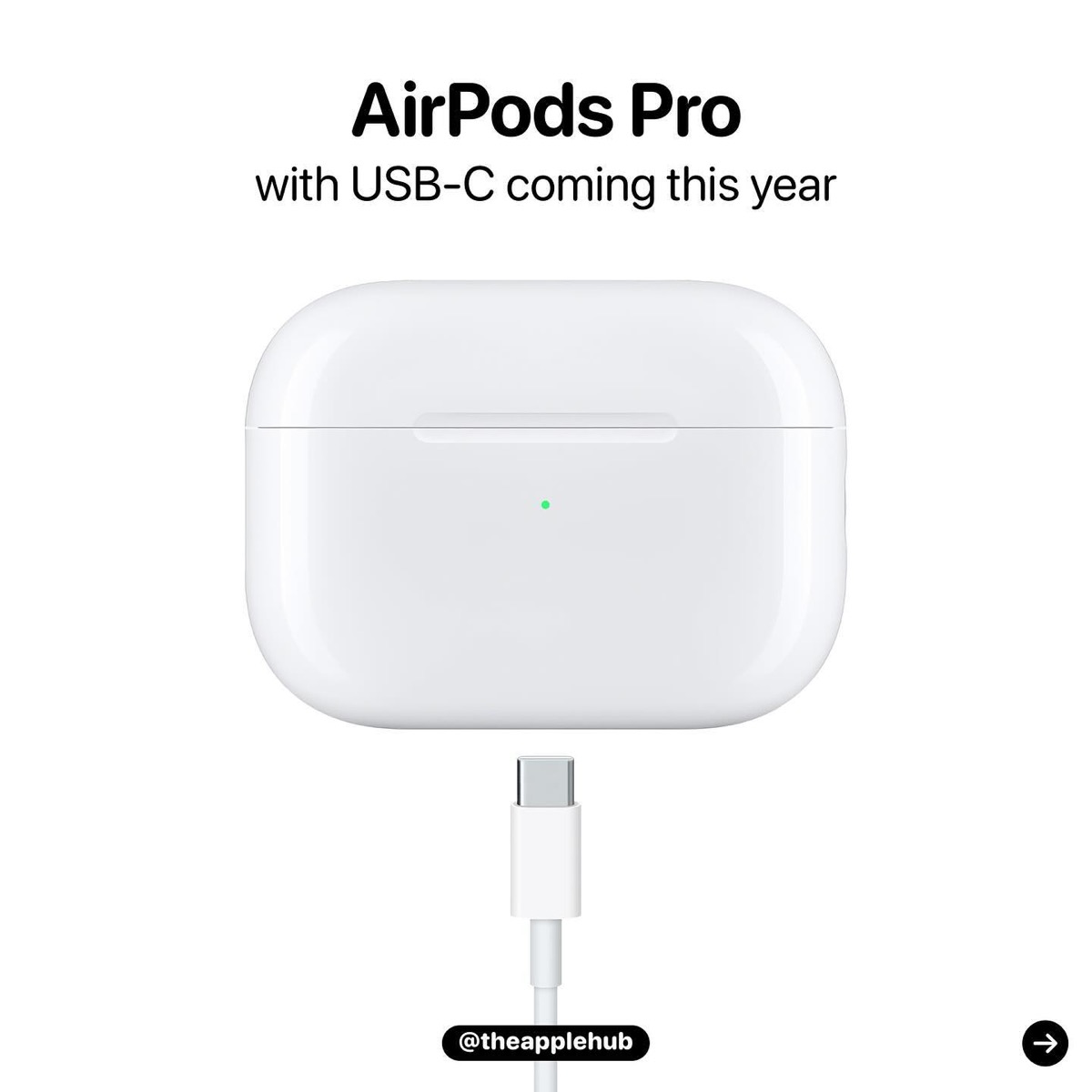 オーディオ機器Apple AirPods Pro (2nd generation) usb-c
