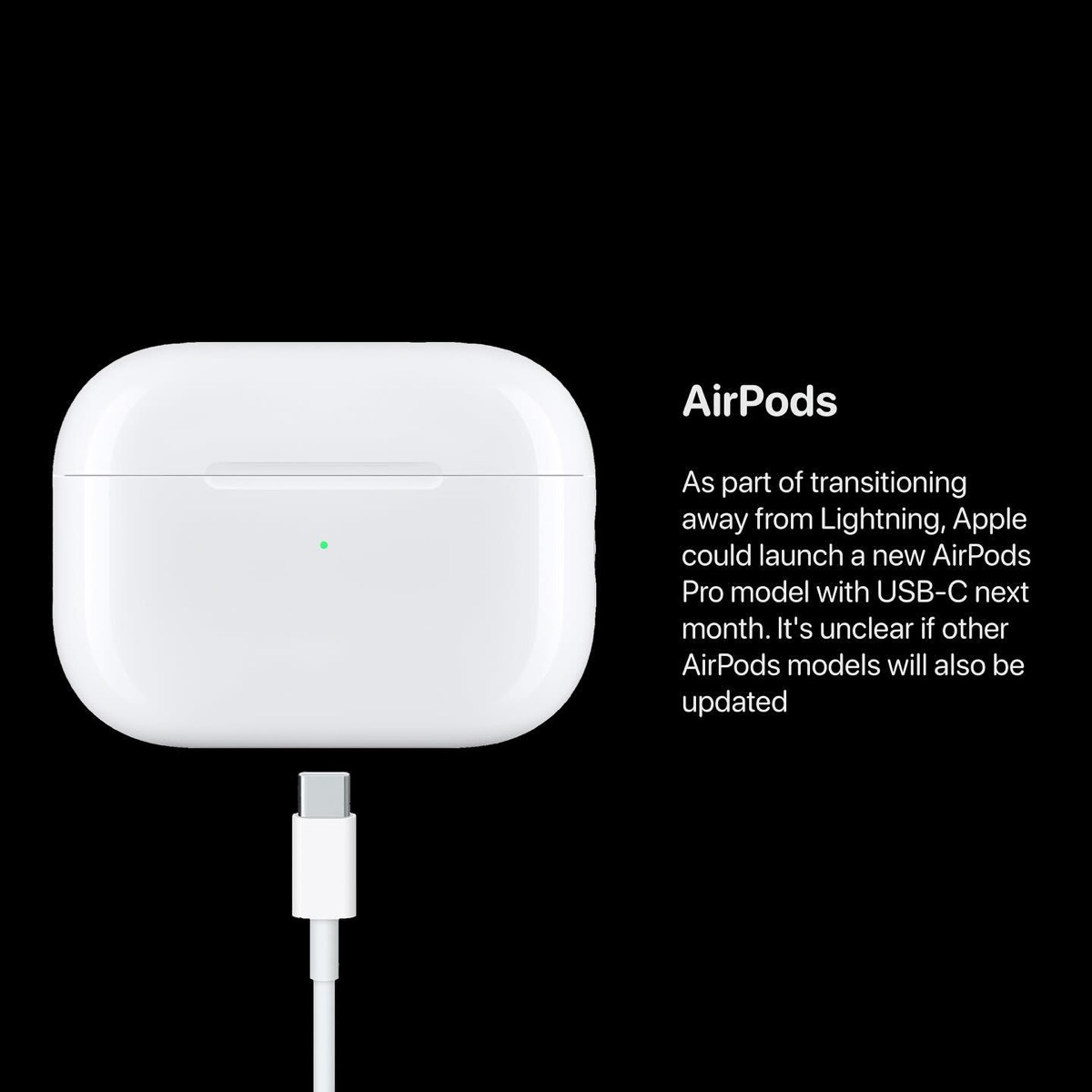 Apple AirPods Pro(第2世代) Lightning端子接続