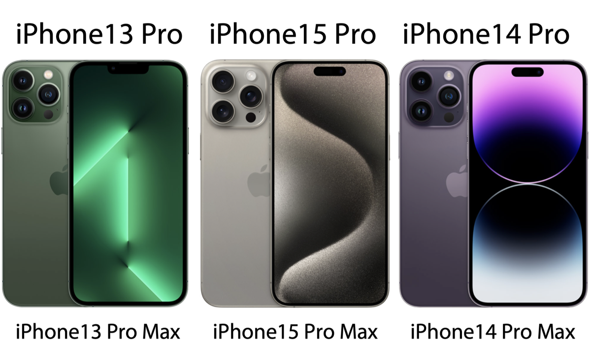 まとめ】iPhone15 Proの特長は！？13 Pro/14 Proと新旧比較 - iPhone Mania