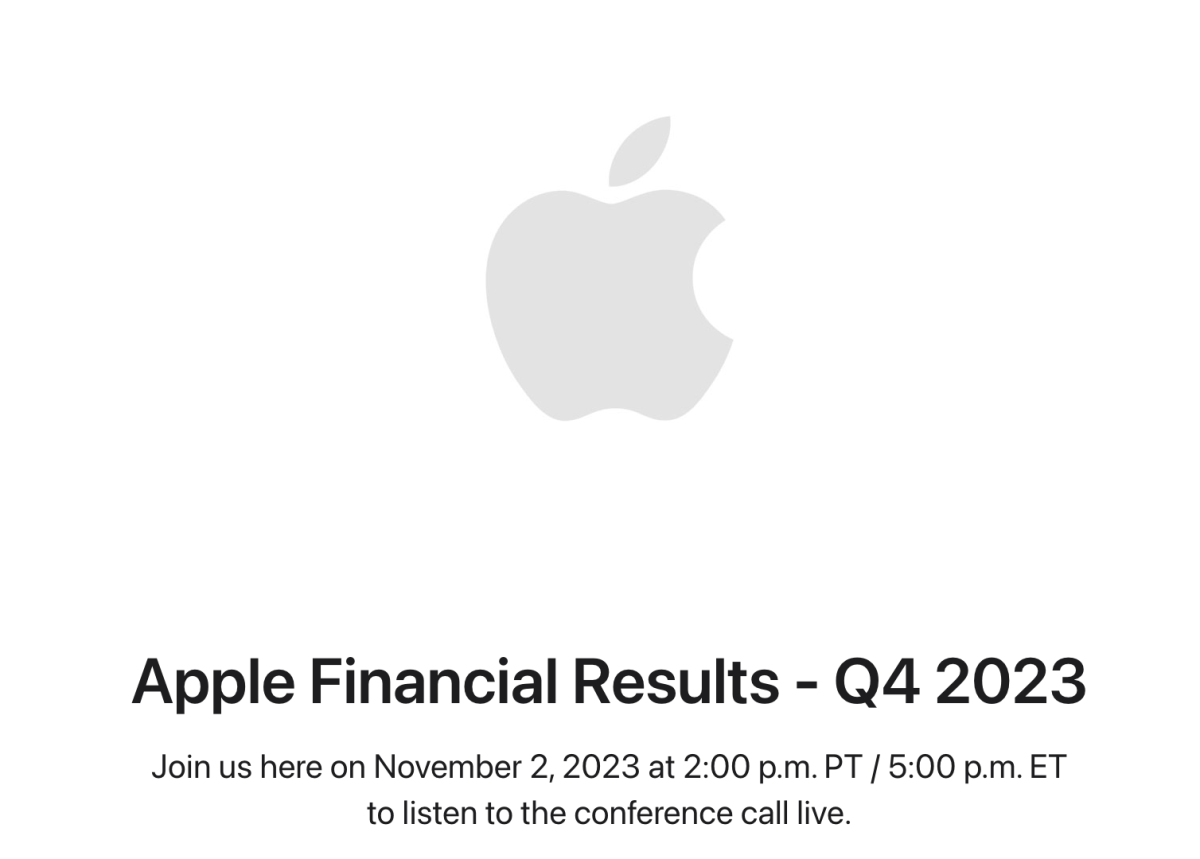 Apple Financial Results - Q4 2023