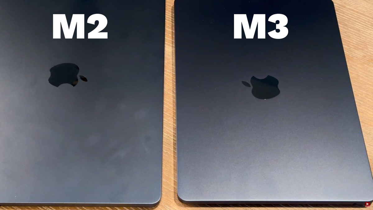 M3 M2 MacBook Air midnight