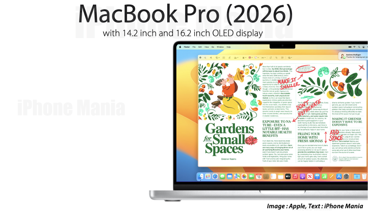 MacBook Pro 2026 OLED iM