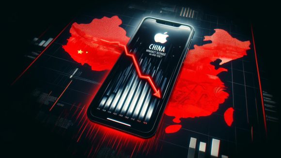 Apple、中国市場で5位に転落！AI不足が原因か？