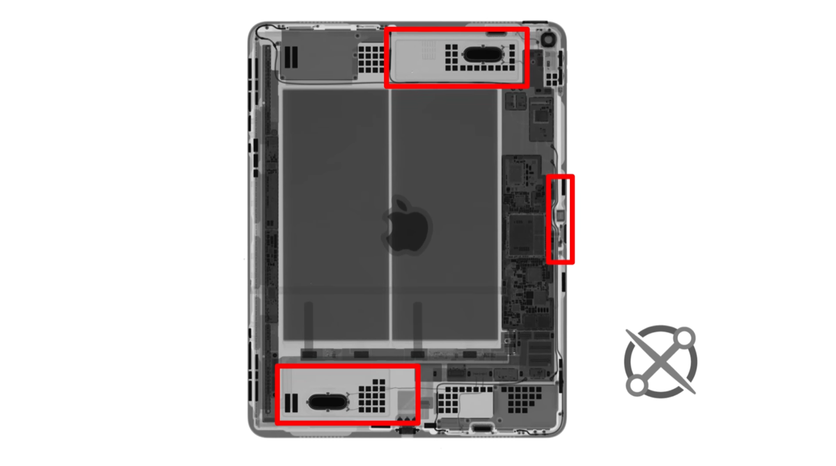 iPad Air(M2)の内部構造を確認〜iPad Pro(M4)よりも強度が低い? - iPhone Mania