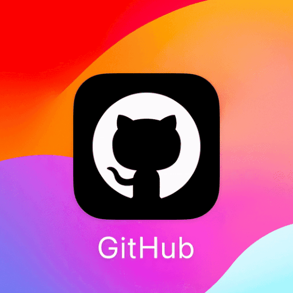 iOSアプリアイコンのアニメーション動作 GitHub YouTube、Loading