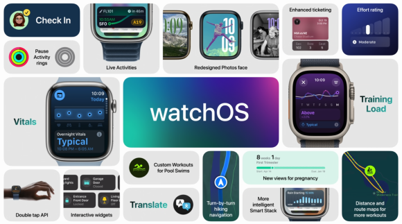 watchOS11発表！健康新アプリを追加、スマートスタックが進化
