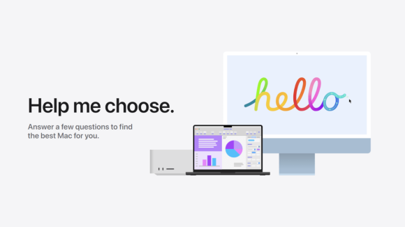 Apple、Macモデルを選ぶための専用サイトを公開！