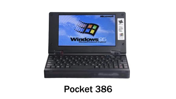 Windows 95が動作するPocket 386の新品が約3万円で海外通信販売中