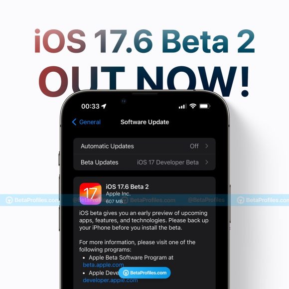 iOS/iPadOS17.6やwatchOS10.6など各OSのベータ2がリリース