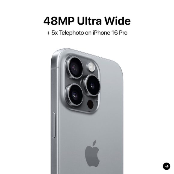 iPhone16 Proへの光学5倍望遠カメラ搭載を確実視〜Pro Maxと2機種に
