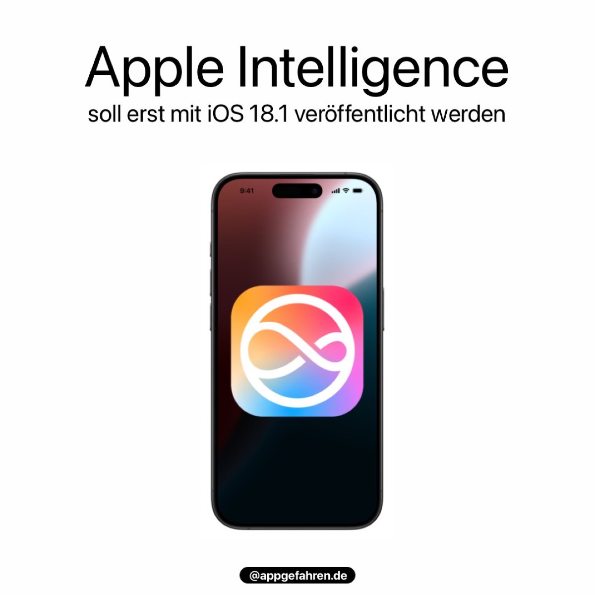 Apple IntelligenceはiOS18.1で提供〜iPhone16間に合わず