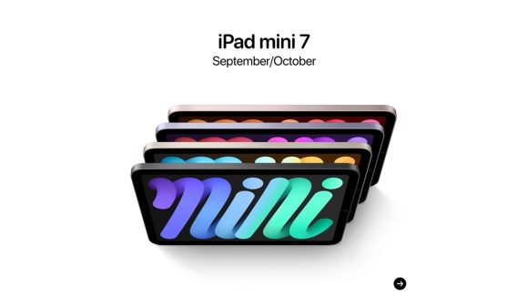 iPad mini 7のみ来月発表、新型iPadと新型MacBook Airは来春？