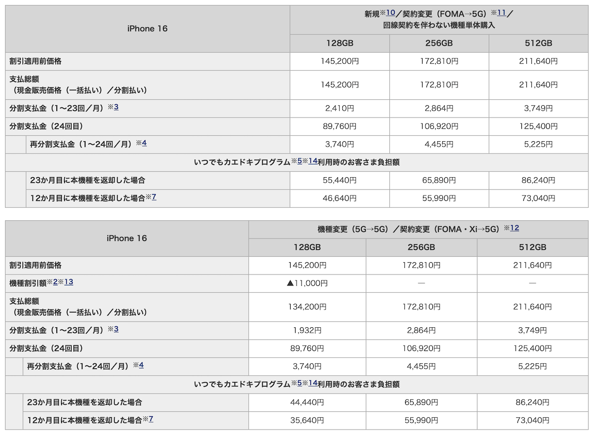 NTT docomo iPhone16_7