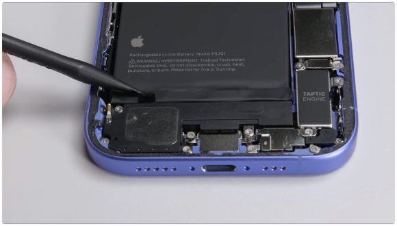 iPhone16 分解 iFixit/YouTube