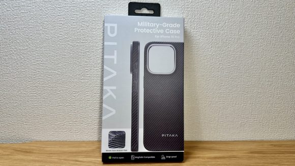 PITAKA「軍用グレード保護ケース」iPhone16 Pro レビュー