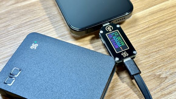 CIO CMARTCOBY Cable ケーブル内蔵モバイルバッテリー iPhone16 Pro レビュー