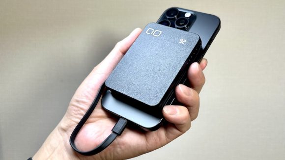 CIO CMARTCOBY Cable ケーブル内蔵モバイルバッテリー iPhone16 Pro レビュー