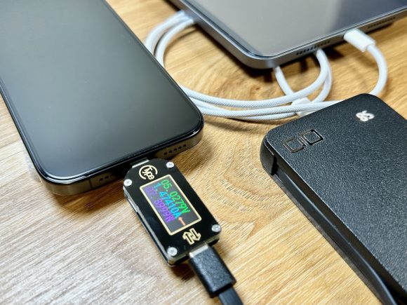 CIO CMARTCOBY Cable ケーブル内蔵モバイルバッテリー iPhone16 Pro レビュー