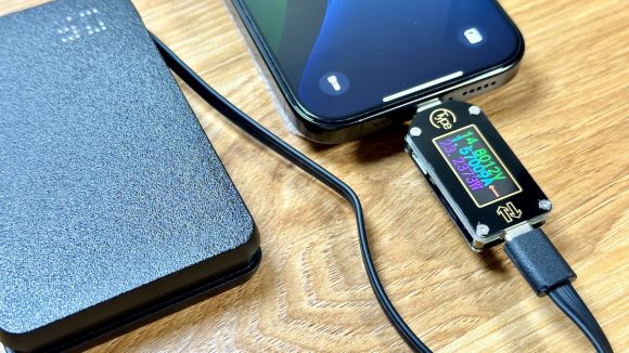 CIO CMARTCOBY Cable ケーブル内蔵モバイルバッテリー iPhone16 Pro レビュー