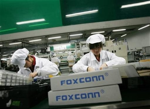 中国FoxconnのiPhone製造