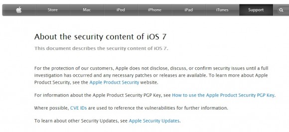 iOS7は80件の脆弱性を修正