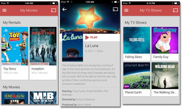 iOS Google Play