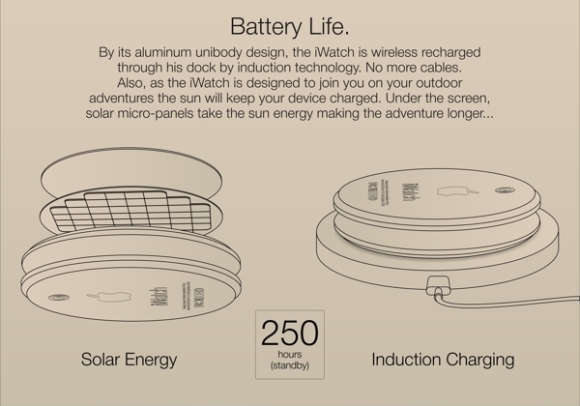 ソーラー充電機能が装備されているほか、ワイヤレス充電も可能