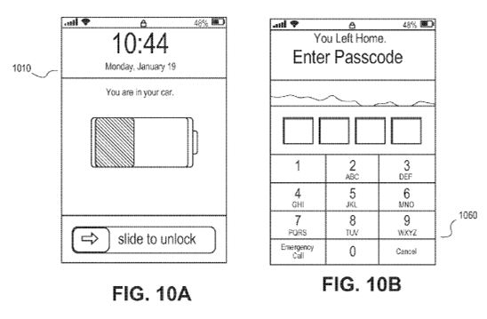 アップルの位置情報に応じたセキュリティ技術
