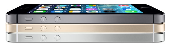 iPhone5sの3色展開