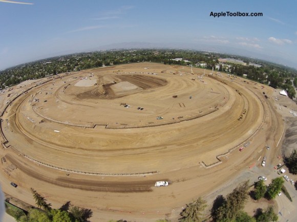 アップルの新社屋、スペースシップキャンパスの最新空撮動画を公開