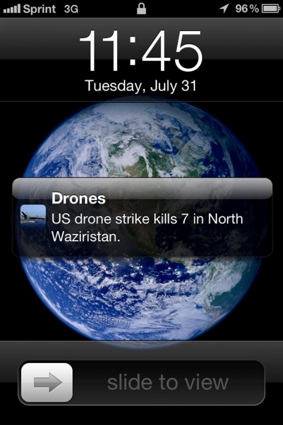 Drone Strike Alert