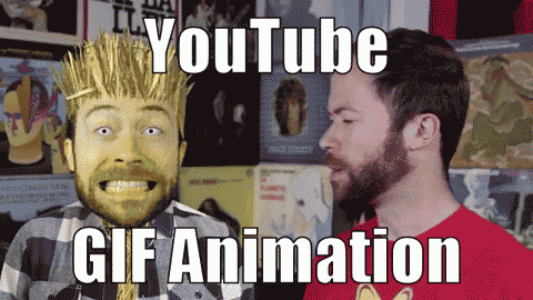 YouTubeのGIFアニメ