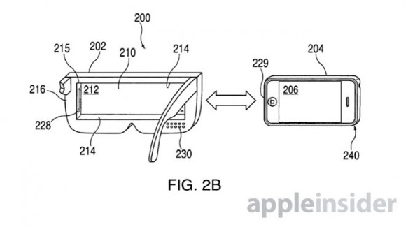 アップル、iPhoneをヘッドマウントディスプレイ化する特許取得！