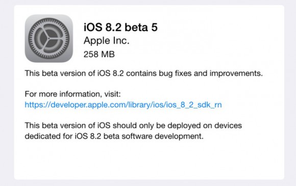 iOS8.2beta