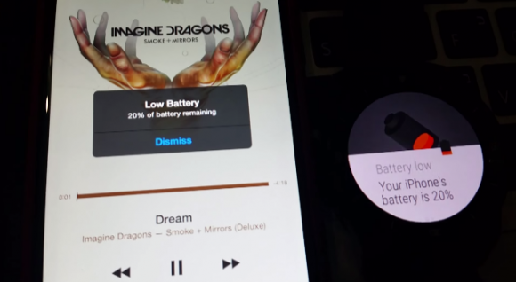 AndroidでiPhoneの音楽を再生する動画。プログラムも近日公開