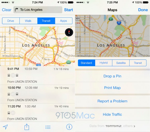 Apple iOS9 Apple Maps