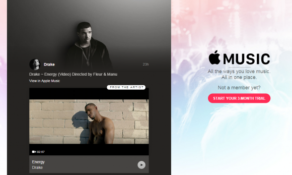 Apple Music Drake