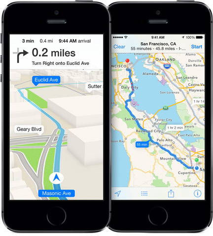 iOS GPS マップ