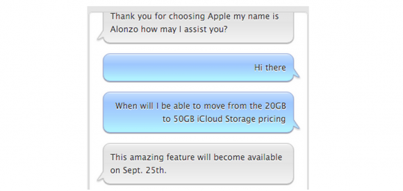 iCloud ストレージプラン