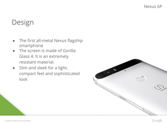 Nexus 6P　リーク