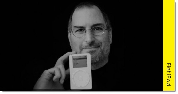 スティーブ・ジョブズ氏と初代iPod